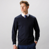 Classic Fit Arundel V Neck Sweater Kustom Kit KK352
