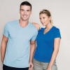 T-Shirt Col V Manches Courtes Femme Kariban K381