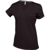 T-Shirt Col V Manches Courtes Femme Kariban K381