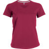 T-Shirt Col V Manches Courtes Femme Kariban K381