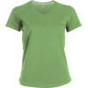 T-Shirt Col V Manches Courtes Femme Kariban K381