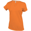 T-Shirt Col V Manches Courtes Femme Kariban K381