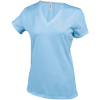 T-Shirt Col V Manches Courtes Femme Kariban K381