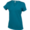 T-Shirt Col V Manches Courtes Femme Kariban K381