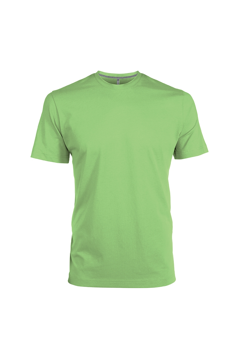 T-shirt Homme Coton Bio Vert Sauge - Taille L, Manches Courtes, éco-responsable
