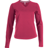 T-Shirt Col V Manches Longues Femme Kariban K382