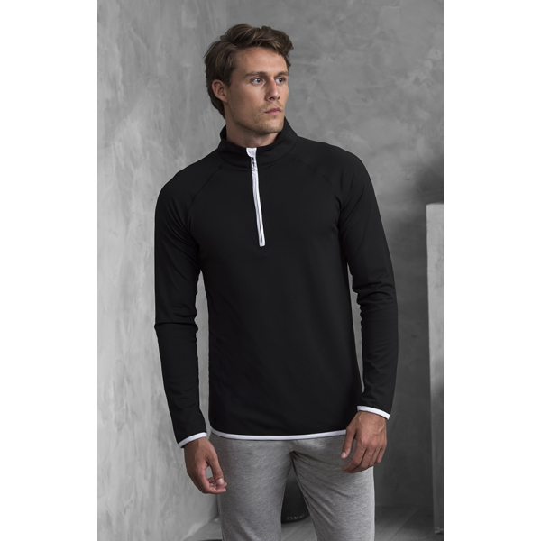 Pull à zip mi-longueur pour hommes AWDis JCool JC031