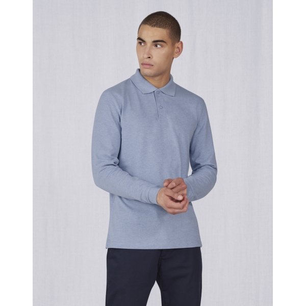 Polo Homme Manches Longues MY POLO 210 B&C PU427