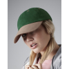 Casquette homme profil bas en coton brossé 6 panneaux Beechfield B57