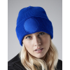 Circular Patch Beanie Beechfield B446