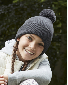 Junior Original Pom Pom Beanie Beechfield B426b