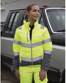 Women s Soft Padded Safety Jacket Result R325F