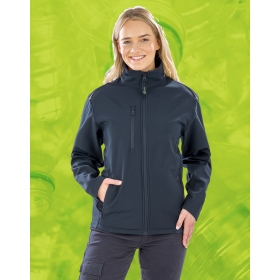 Womens Recycled 3-Layer Printable Softshell Jacket Result R900F