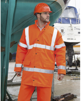 Parka High Viz Motorway Result R218X