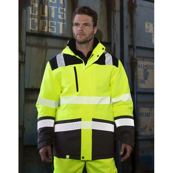 Printable Waterproof Softshell Safety Coat Result R475X
