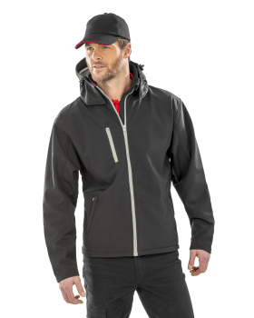 Veste Softshell Capuche Homme TX Performance Result R230M