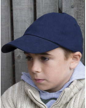 Junior Brushed Cotton Cap Result Caps RC024J