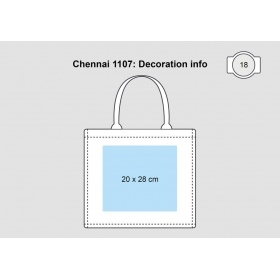 Chennai Short Handled Jute Shopper Bag Shugon SH1107