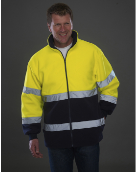 Veste Polaire Fluo 2 Tons Yoko HVK10B