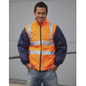  Veste Matelassée Haute Visibilité Avec Manches Amovibles HV008SL