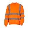 Sweat-shirt Haute Visibilité col rond HVJ510