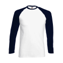 Valueweight Long Sleeve Baseball T Fruit of the Loom 61-028-0