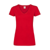 T-shirt Femme Ladies Valueweight V-Neck T Fruit of the Loom 61-398-0