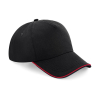 Authentic 5 Panel Cap - Piped Peak Beechfield B25c