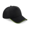 Authentic 5 Panel Cap - Piped Peak Beechfield B25c