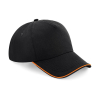 Authentic 5 Panel Cap - Piped Peak Beechfield B25c