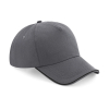 Authentic 5 Panel Cap - Piped Peak Beechfield B25c