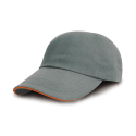 Casquette Sandwich en Coton Brossé Result Caps RC050X