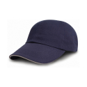 Casquette Sandwich en Coton Brossé Result Caps RC050X