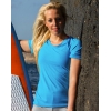 Fitness Women s Shiny Marl T-Shirt Spiro S271F