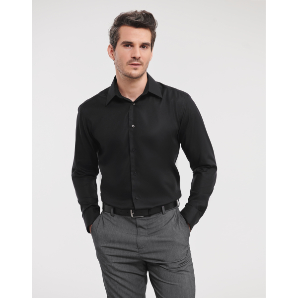 Chemise homme manches longues Non Iron - classique - Russell