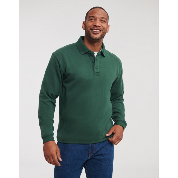 Sweat-Shirt Heavy Duty Col Polo Russell 012M