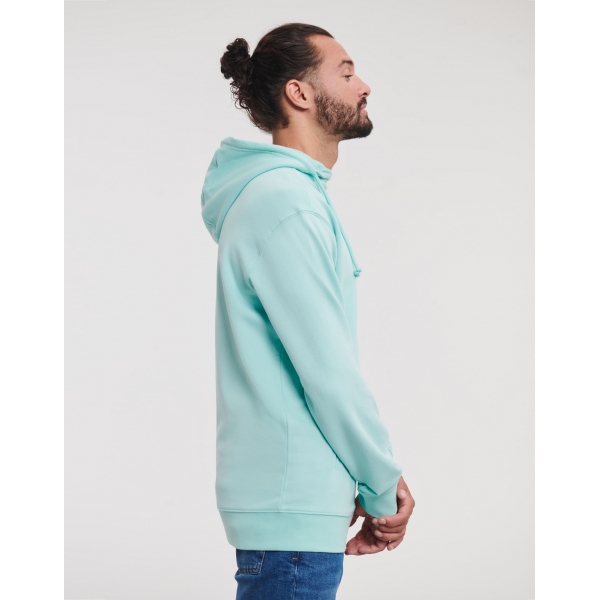 Pure Organic High Collar Hooded Sweat Russell 209M