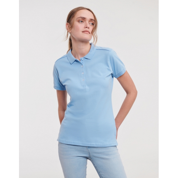 Polo Stretch Femme Russell 566F