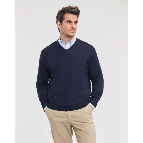 Pullover Homme Col V Russell 710M