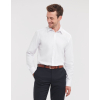 Chemise Homme Manche Courtes Tissu À Chevrons Russell 963M