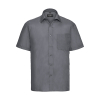 Chemise Homme En Popeline Polycoton Manches Courtes Russell 935M