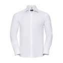 Chemise Homme Manche Courtes Tissu À Chevrons Russell 963M