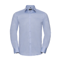 Chemise Homme Manche Courtes Tissu À Chevrons Russell 963M