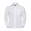 Chemise Homme En Popeline Polycoton Manches Longues Russell 934M