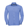 Chemise Homme En Popeline Polycoton Manches Longues Russell 934M