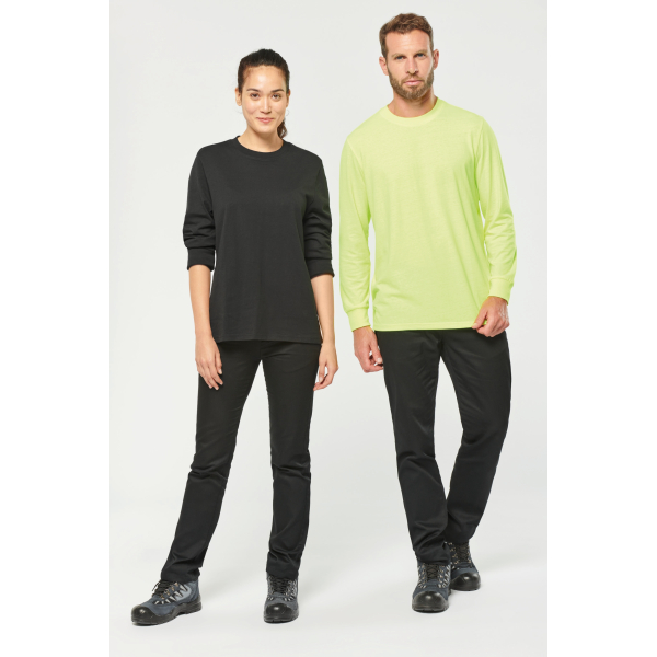 T-shirt écoresponsable manches longues unisexe WK303