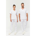 Tunique coton manches courtes unisexe WK504