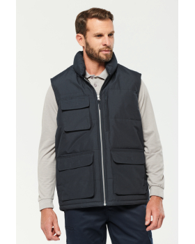 Bodywarmer matelassé multipoche pour homme WK615