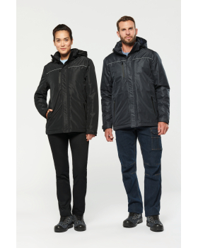 Parka performance à capuche unisexe WK650