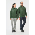 Polaire écoresponsable col zippé unisexe WK905